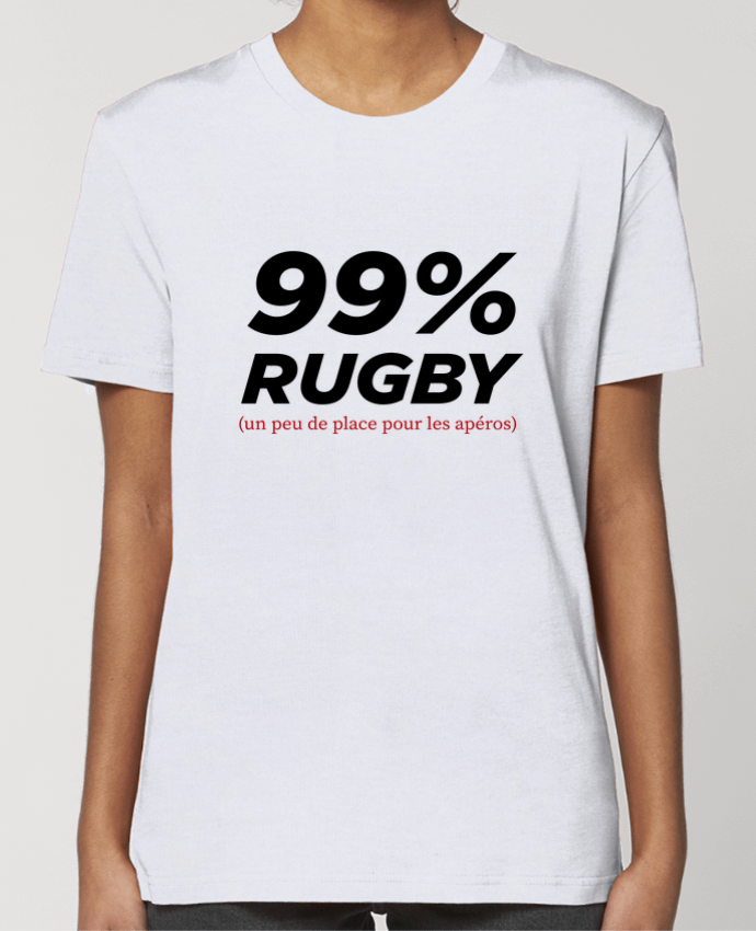 T-shirt Femme 99% Rugby par tunetoo