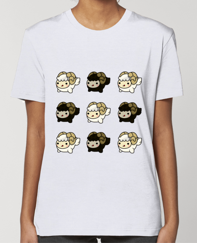 T-shirt Femme Cabritas de Colores en Miniatura par MaaxLoL