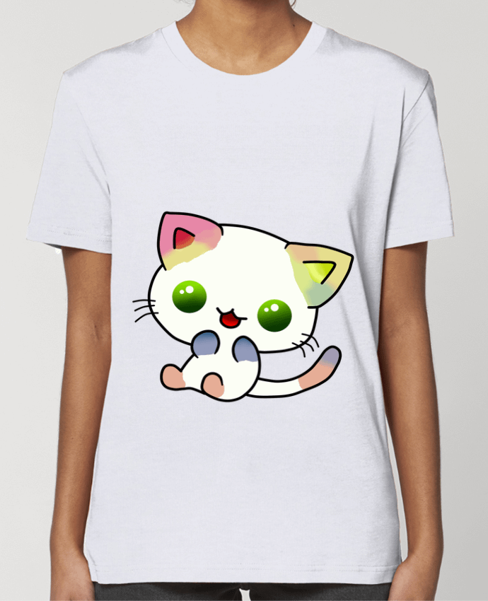 T-shirt Femme Gato Coloreado par MaaxLoL