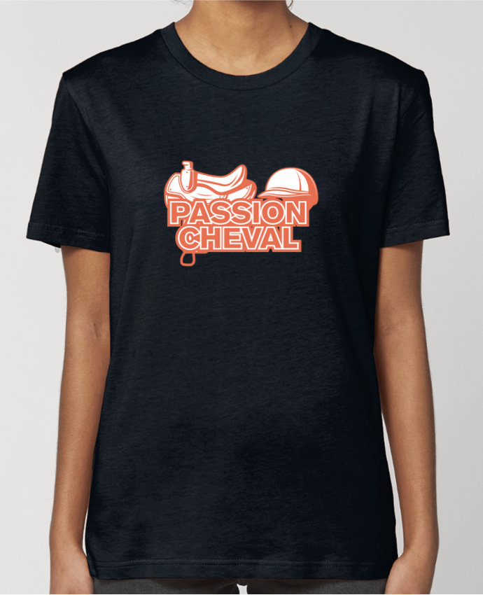 T-shirt Femme Passion cheval par tunetoo