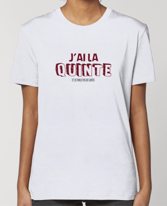 T-shirt Femme J'ai la quinte - Expression par tunetoo