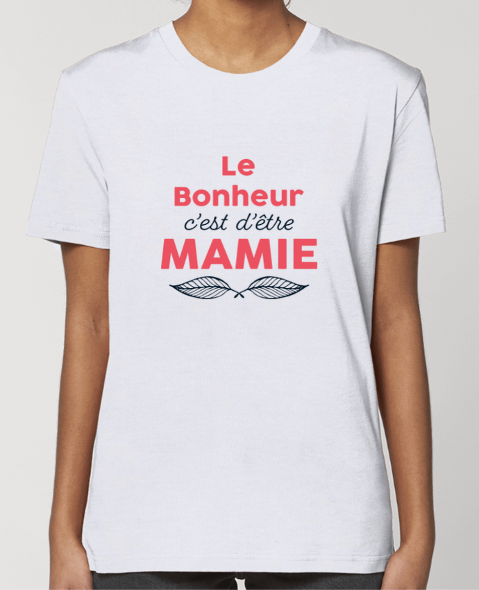 T-shirt Femme Le bonheur c'est d'être mamie par tunetoo