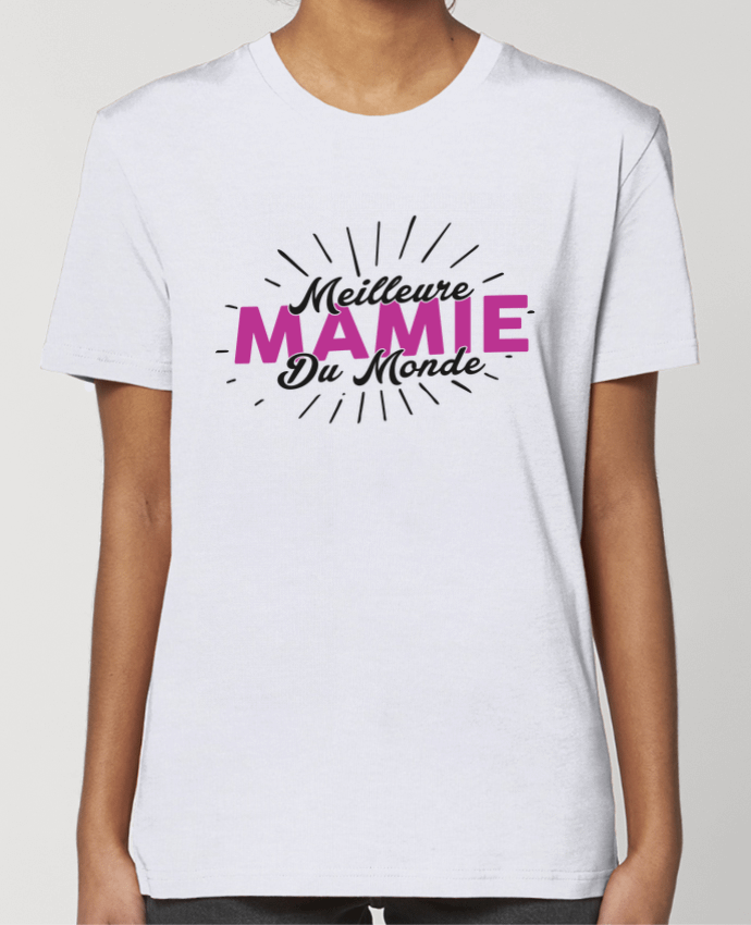T-shirt Femme Meilleure mamie du monde par tunetoo