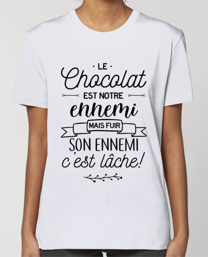 T-shirt Femme Le chocolat notre ennemi by La boutique de Laura