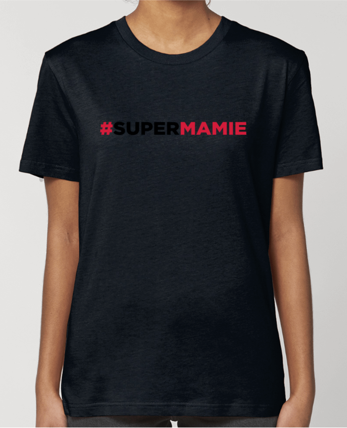 T-shirt Femme #SUPERMAMIE par tunetoo