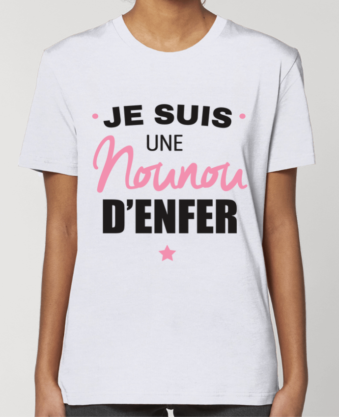T-shirt Femme Je suis une nounou d'enfer par La boutique de Laura