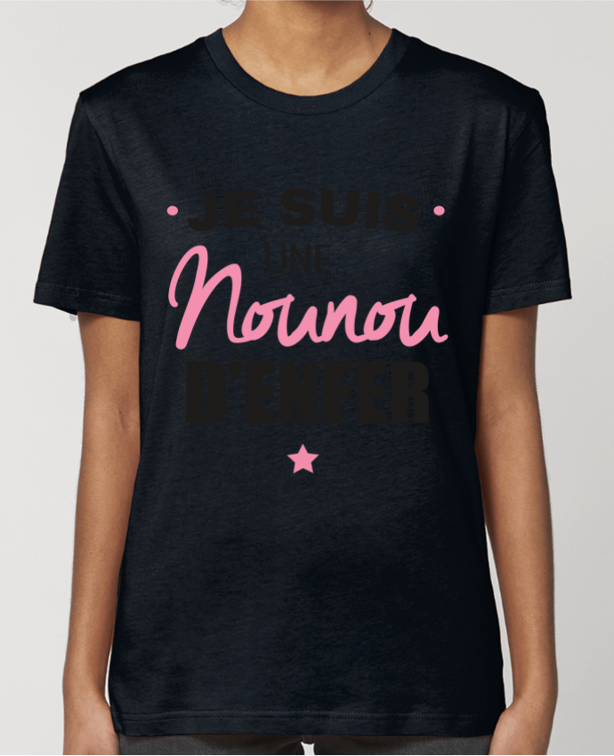 T-shirt Femme Je suis une nounou d'enfer par La boutique de Laura