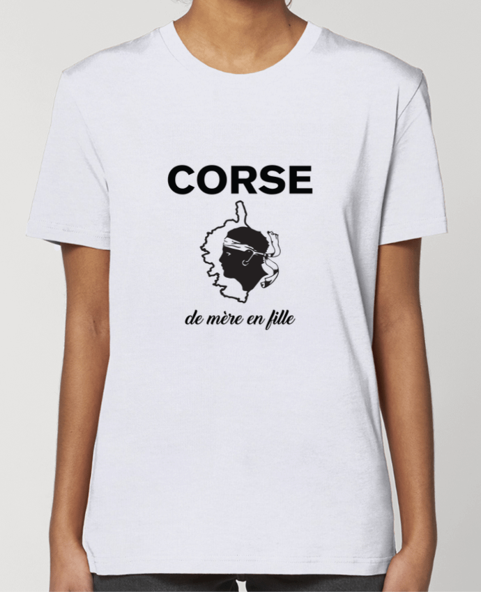 T-shirt Femme Corse de mère en fille par tunetoo