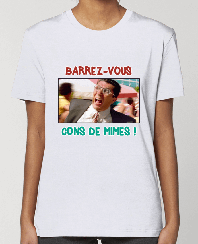 T-shirt Femme Barrez-vous cons de mimes ! par La boutique de Laura