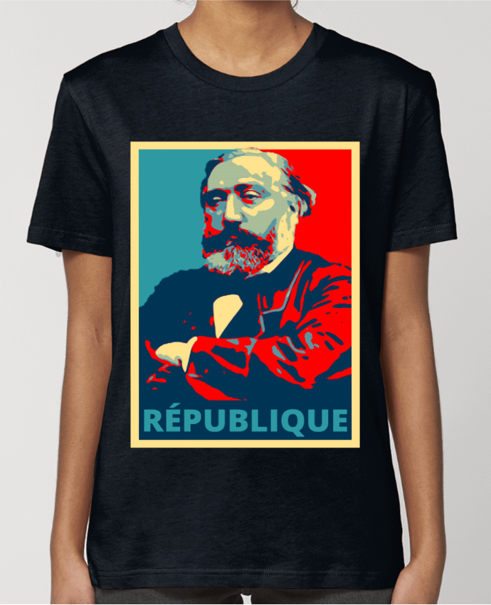 T-shirt Femme Léon Gambetta - République par Hémipléjik