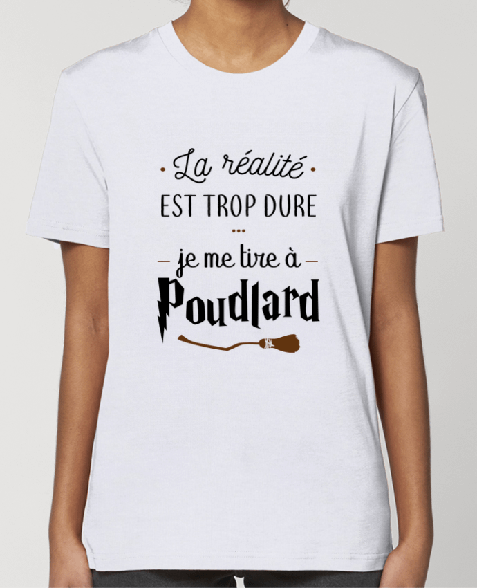 T-shirt Femme La réalité est trop dure, je me tire à Poudlard par La boutique de Laura