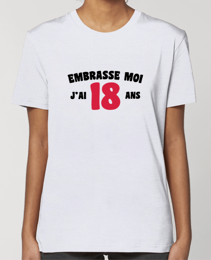 T-shirt Femme Embrasse moi j'ai 18 ans par tunetoo