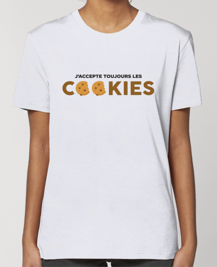 T-shirt Femme J'accepte toujours les cookies par tunetoo