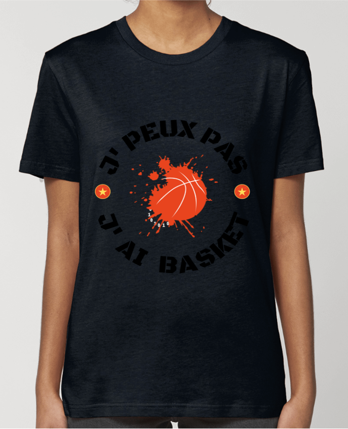 T-shirt Femme je peux pas j' ai basket par Fridaé