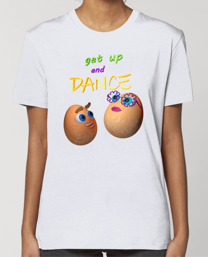 T-shirt Femme get up and dance par JustFree