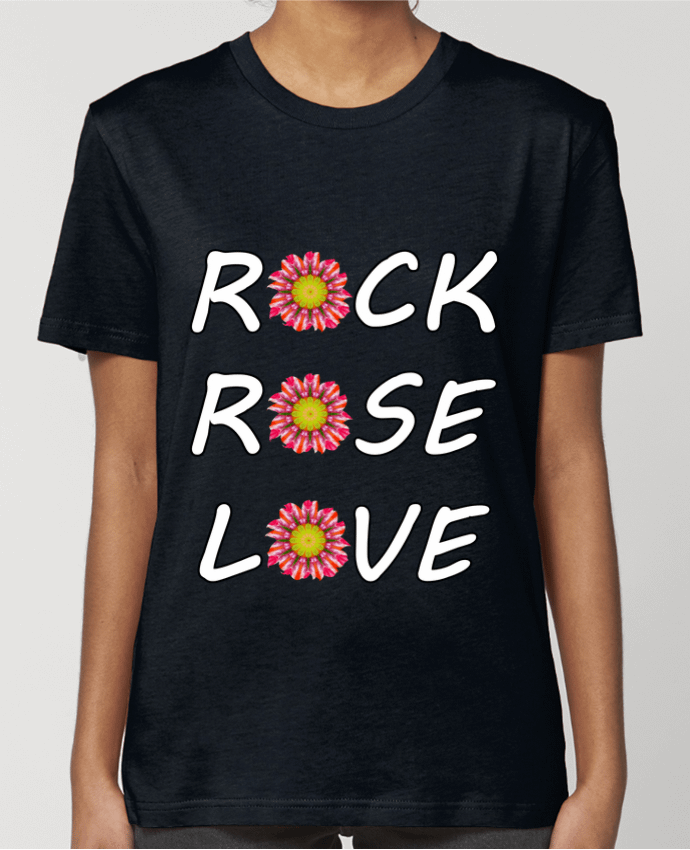 T-shirt Femme Rock Rose Love par LV-CREATOR