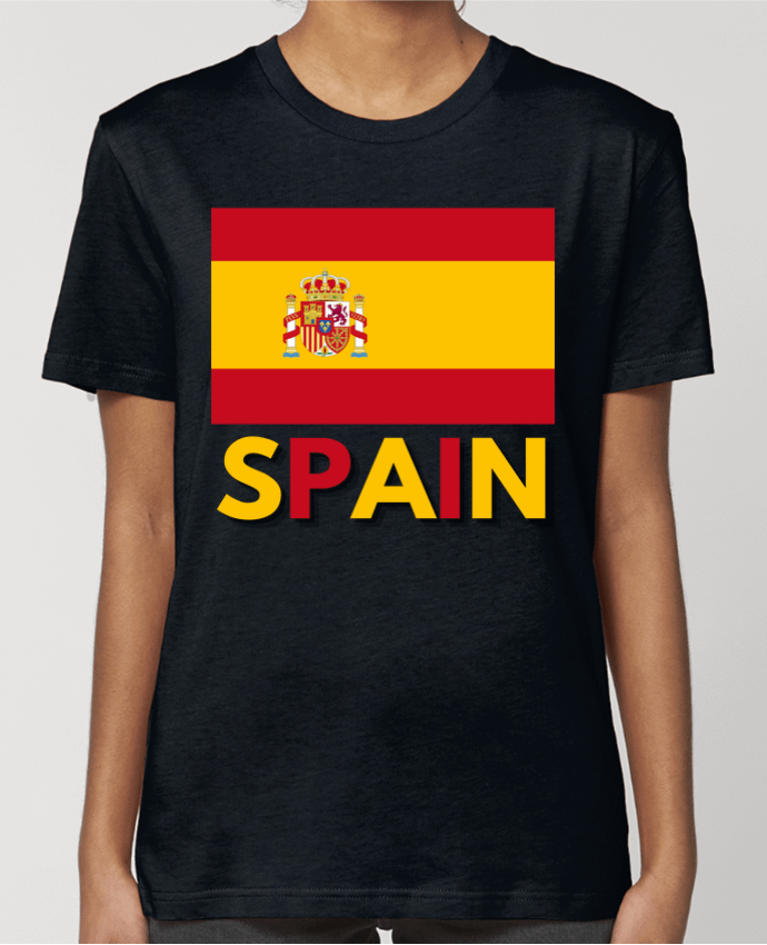 T-shirt Femme Drapeau Espagne par Anastasia