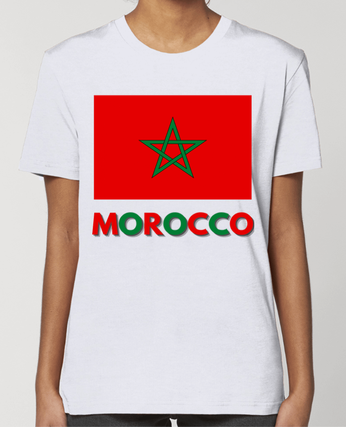 T-shirt Femme Drapeau Maroc par Anastasia