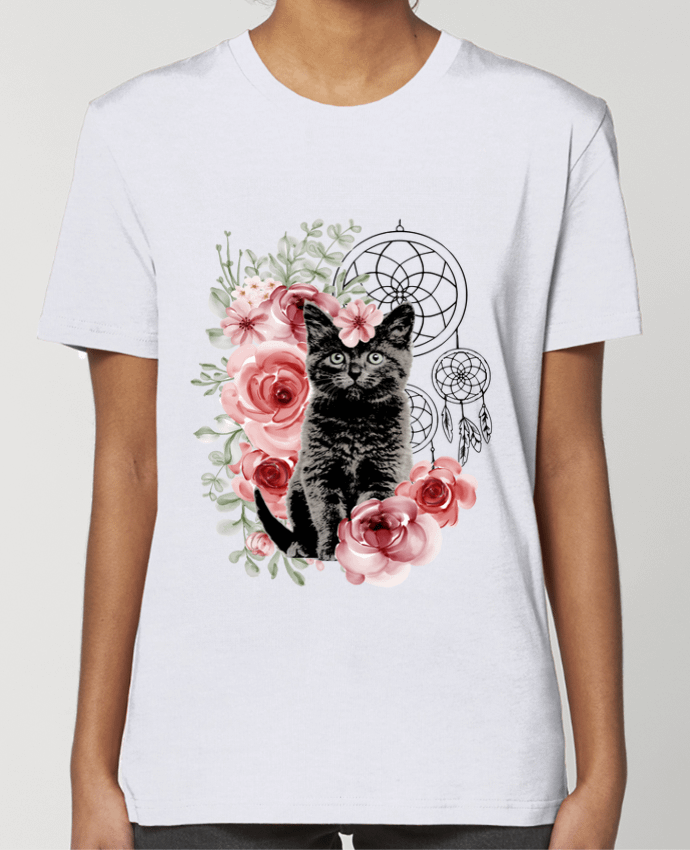 T-shirt Femme Chat BOHO par Ladies