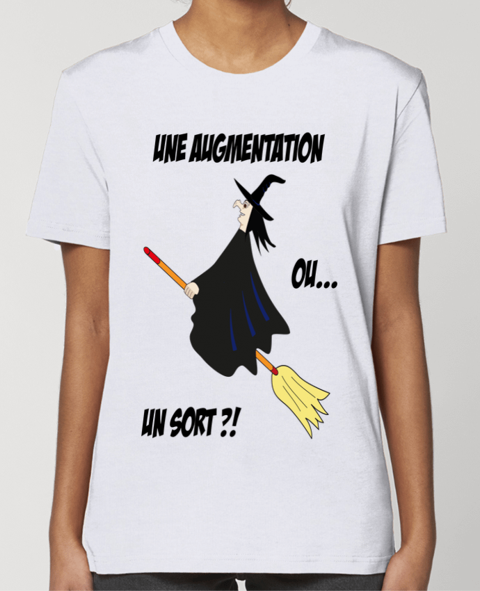 T-shirt Femme SORCIERE HALLOWEEN WITCH TRAVAIL WORK AUGMENTATION SALARY INCREASE par                