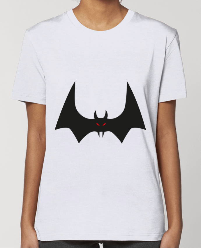 T-shirt Femme CHAUVE-SOURIS BAT HALLOWEEN DARK PARTY HORROR FETE SOIREE par                         