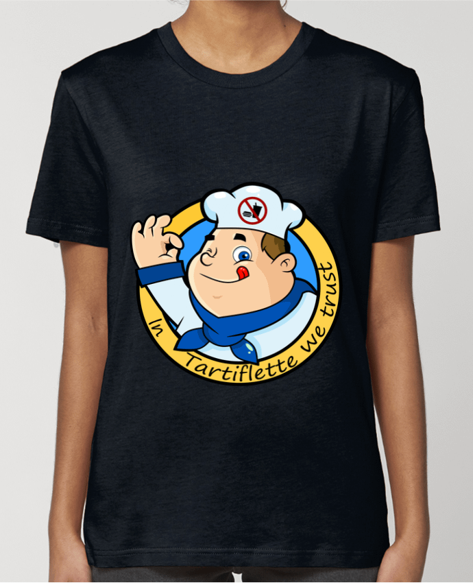 T-shirt Femme Tartiflette par NoriskNimoDigitalArt