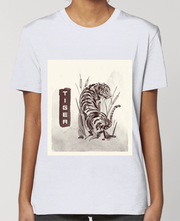 T-shirt Femme Tiger par SilG