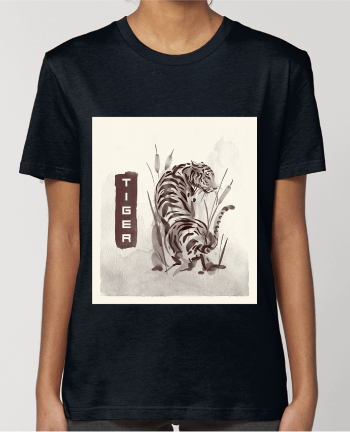 T-shirt Femme Tiger par SilG