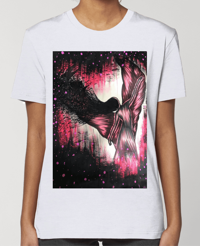 T-shirt Femme angel 2 par Kaoutar fashiondesigner