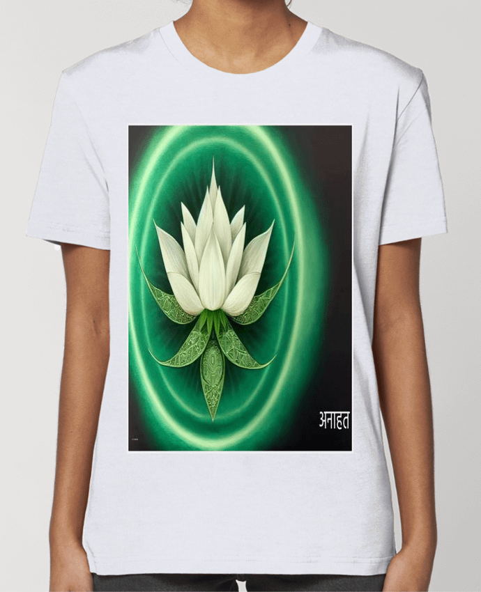 T-shirt Femme Chakra Manipura Flor de Loto par a-Creations