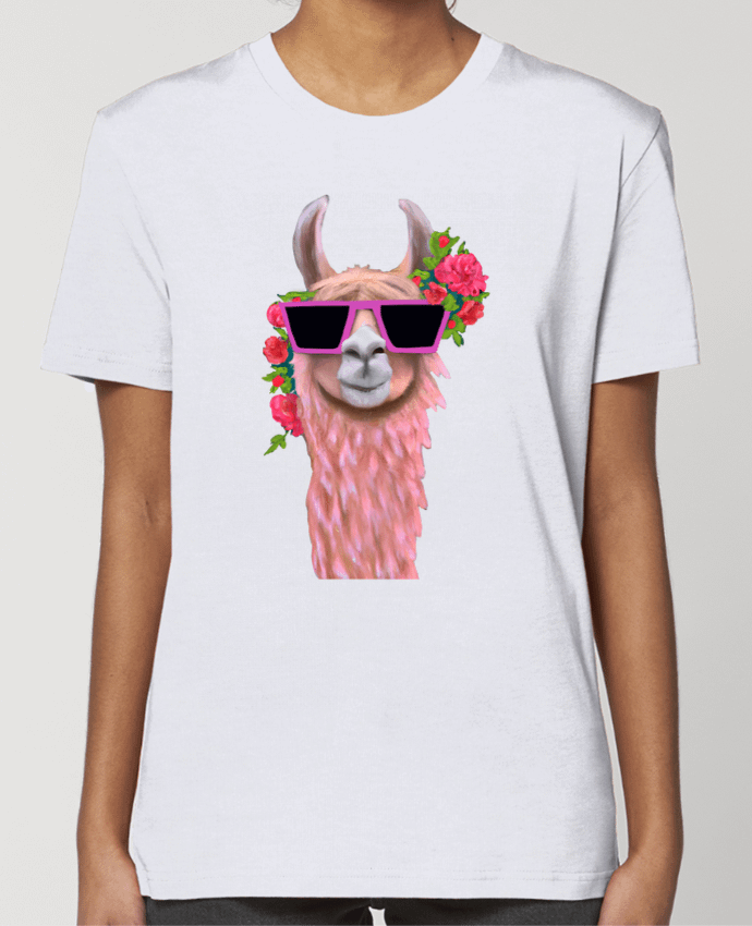 T-shirt Femme Lama lunettes de soleil par justsayin