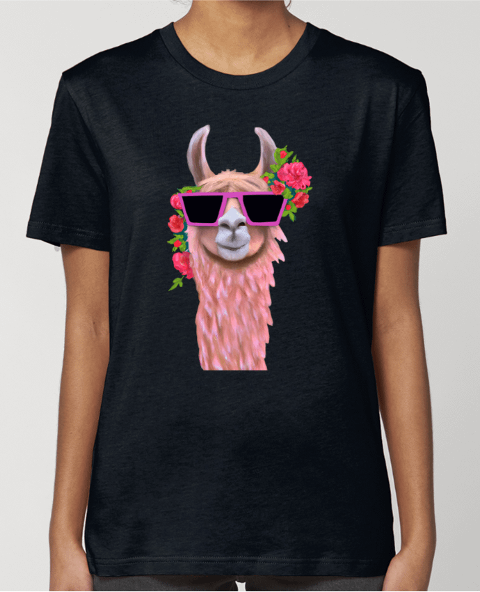 T-shirt Femme Lama lunettes de soleil par justsayin