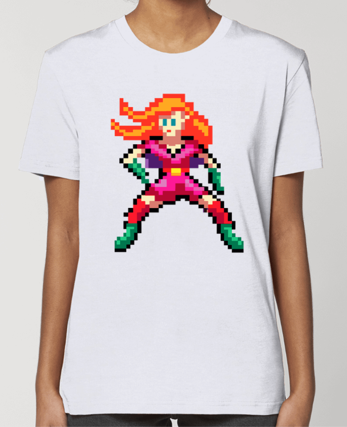 T-shirt Femme Super héroïne - Red par justsayin