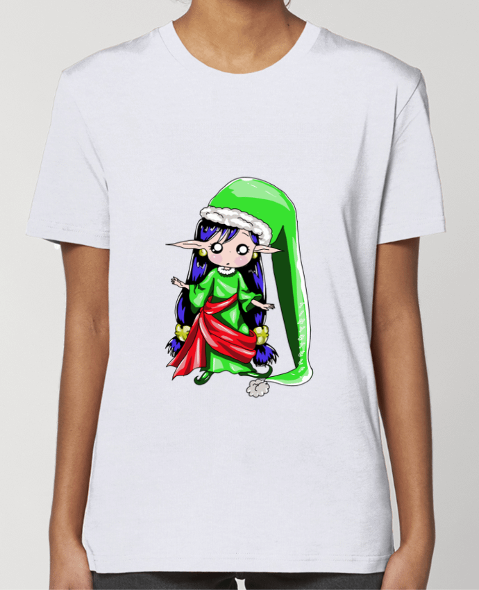 T-shirt Femme elfe de noel par Tinystelf