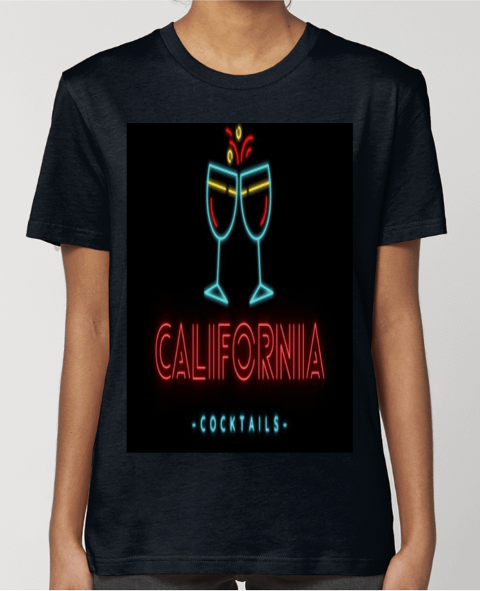 T-shirt Femme CALIFORNIA cocktails par ilyaseedit