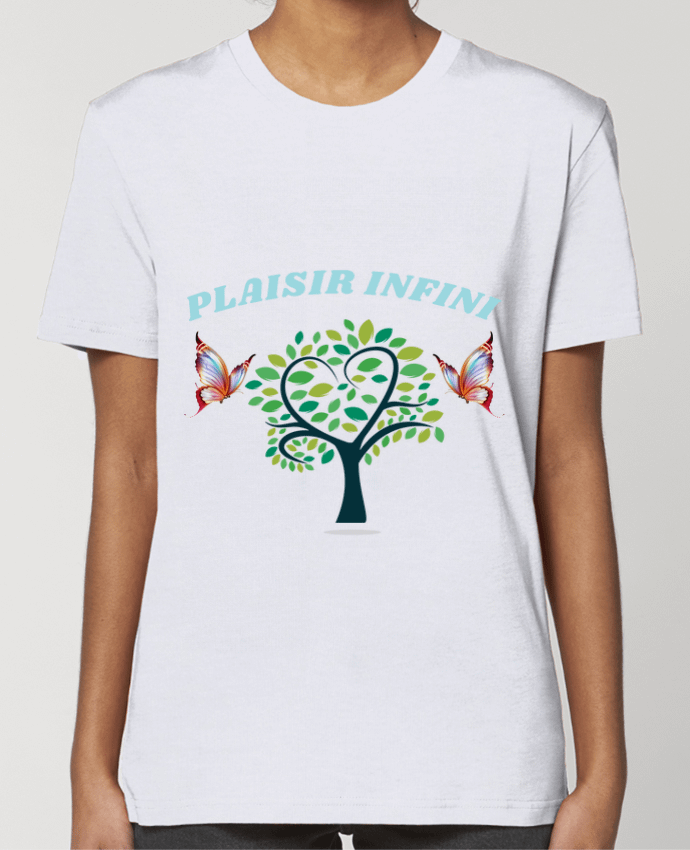 T-shirt Femme L'arbre de coeur et les papillons PLAISIR INFINI par PLAISIR INFINI