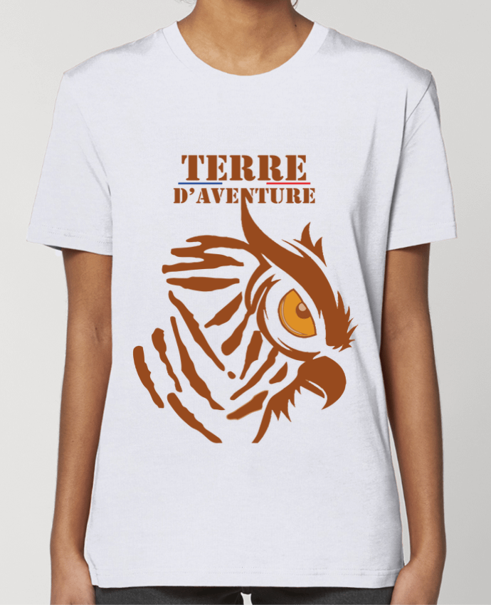 T-shirt Femme Terre d'aventure par French-Pilot