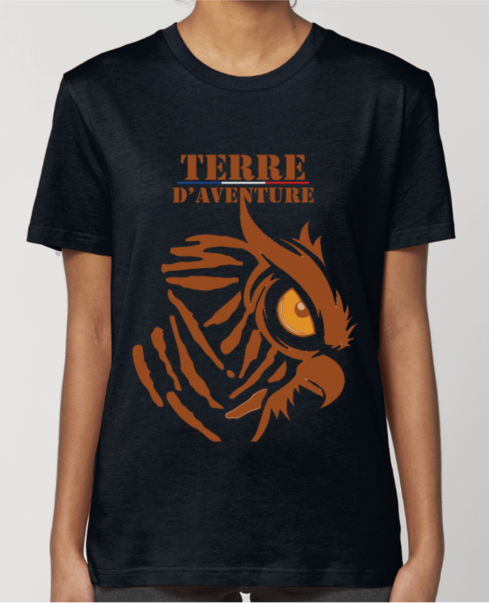 T-shirt Femme Terre d'aventure par French-Pilot