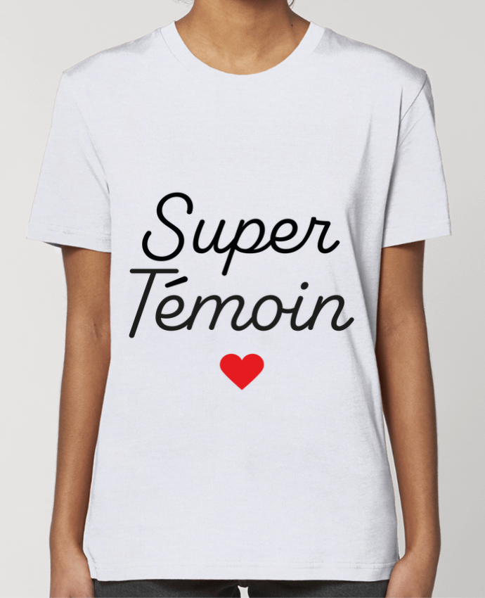 T-shirt Femme Super Témoin par Mademoiselle Polly
