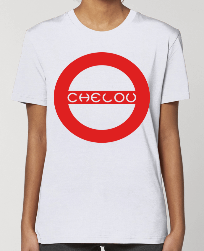 T-shirt Femme Chelou - Emblème Rouge by Chelou