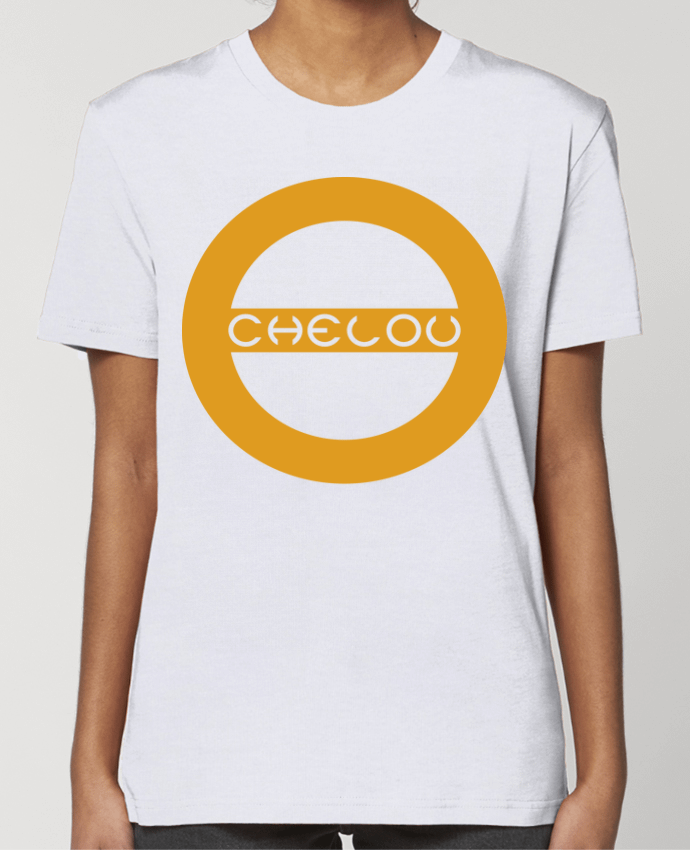 T-shirt Femme Chelou - Emblème Orange by Chelou