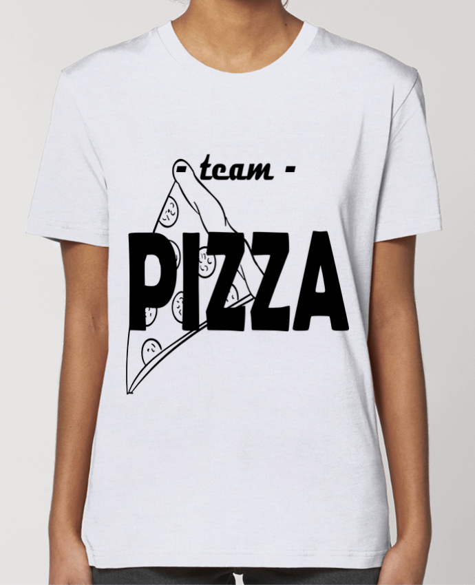 T-shirt Femme team pizza par gc art