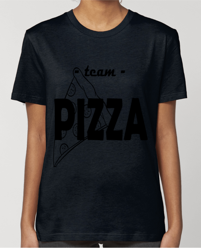 T-shirt Femme team pizza par gc art