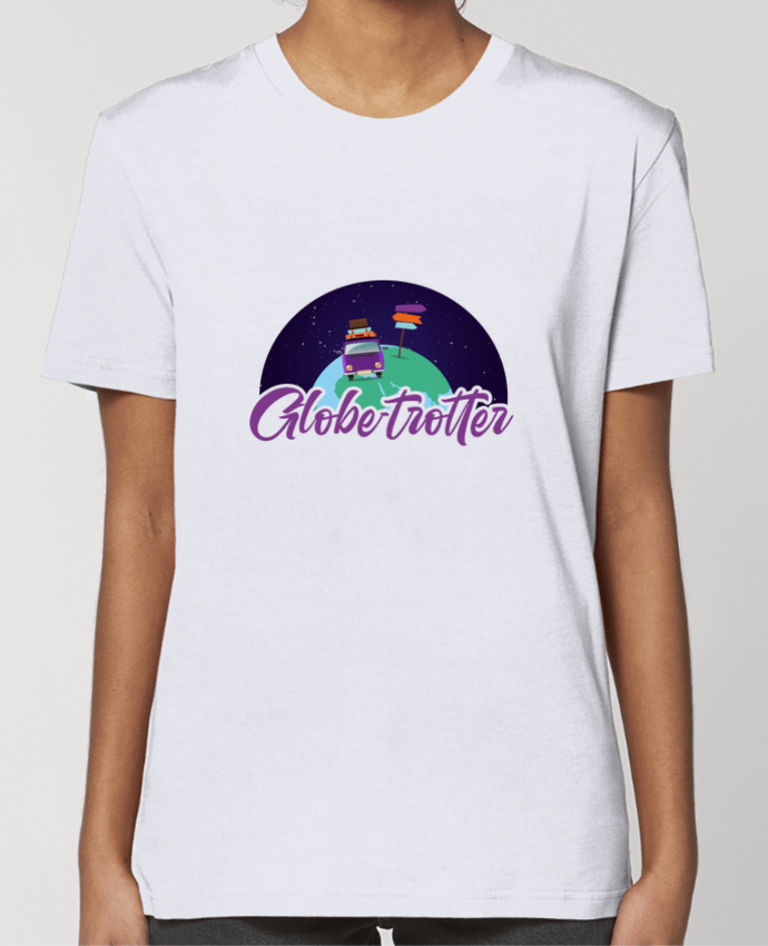 T-shirt Femme Globe-Trotter 1 par Sheepandco
