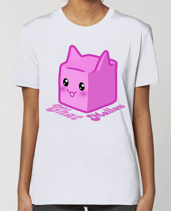 T-shirt Femme Chat Mallow par Lamouchenoire