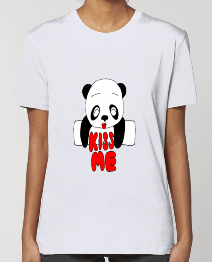 T-shirt Femme kiss me par Ivonne Granillo
