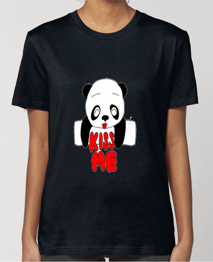 T-shirt Femme kiss me par Ivonne Granillo