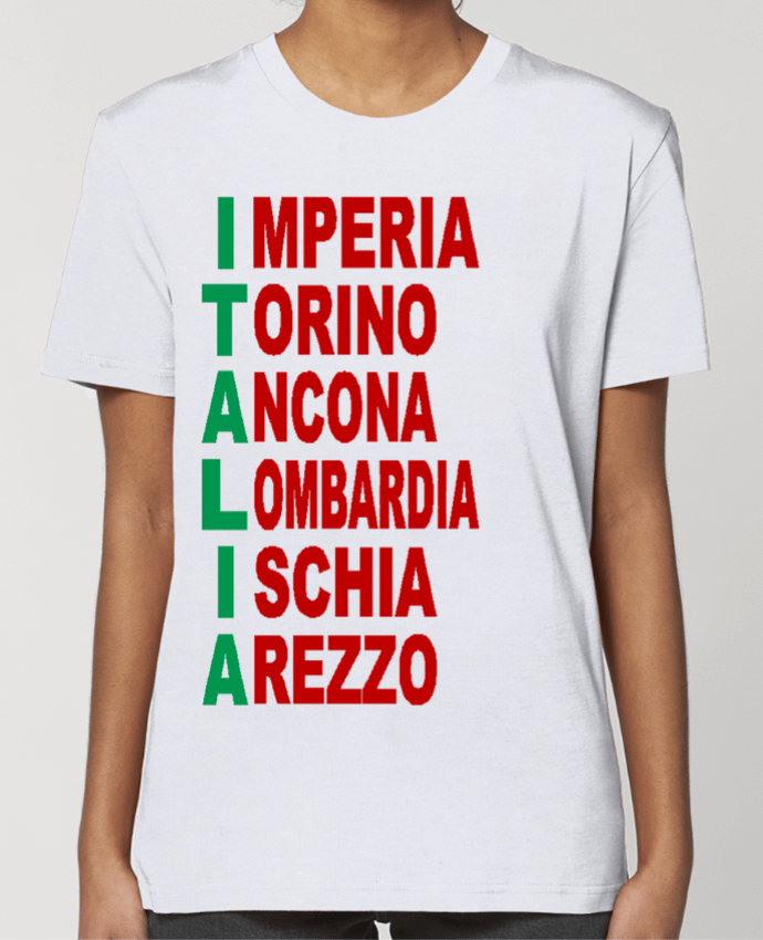 T-shirt Femme TOURISME  ITALIA par FIRST  STAR