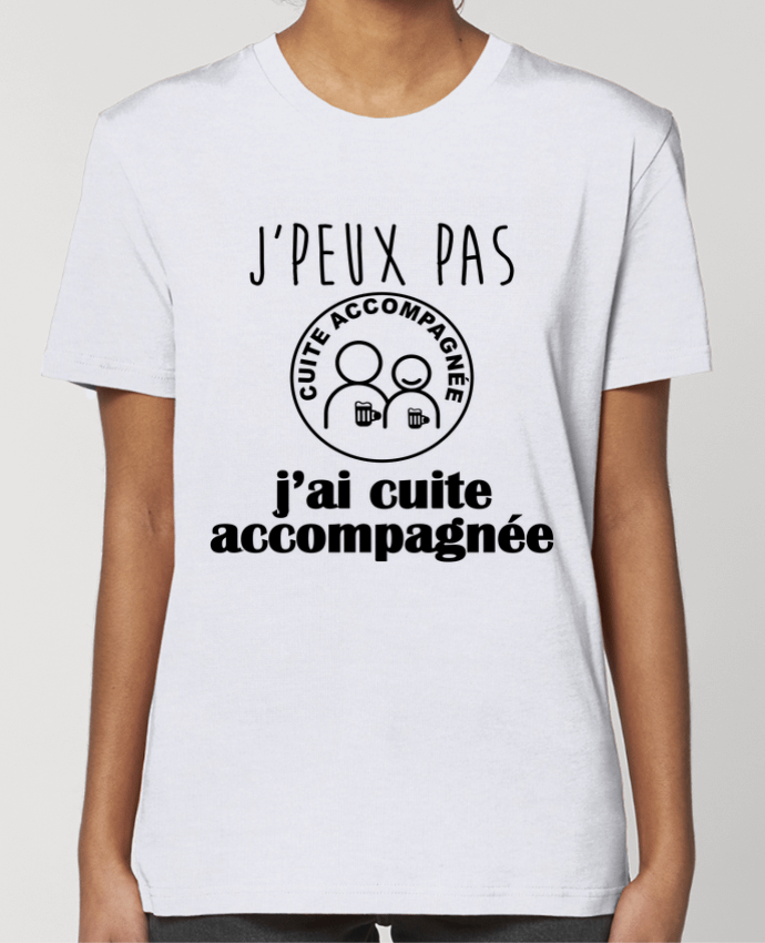 T-shirt Femme J'peux pas j'ai cuite accompagnée, apéro, humour par Benichan