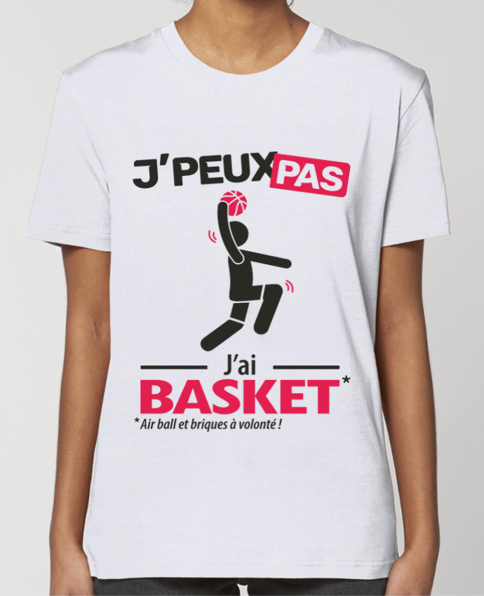 T-shirt Femme Je peux pas j'ai basket ! par LilouZen